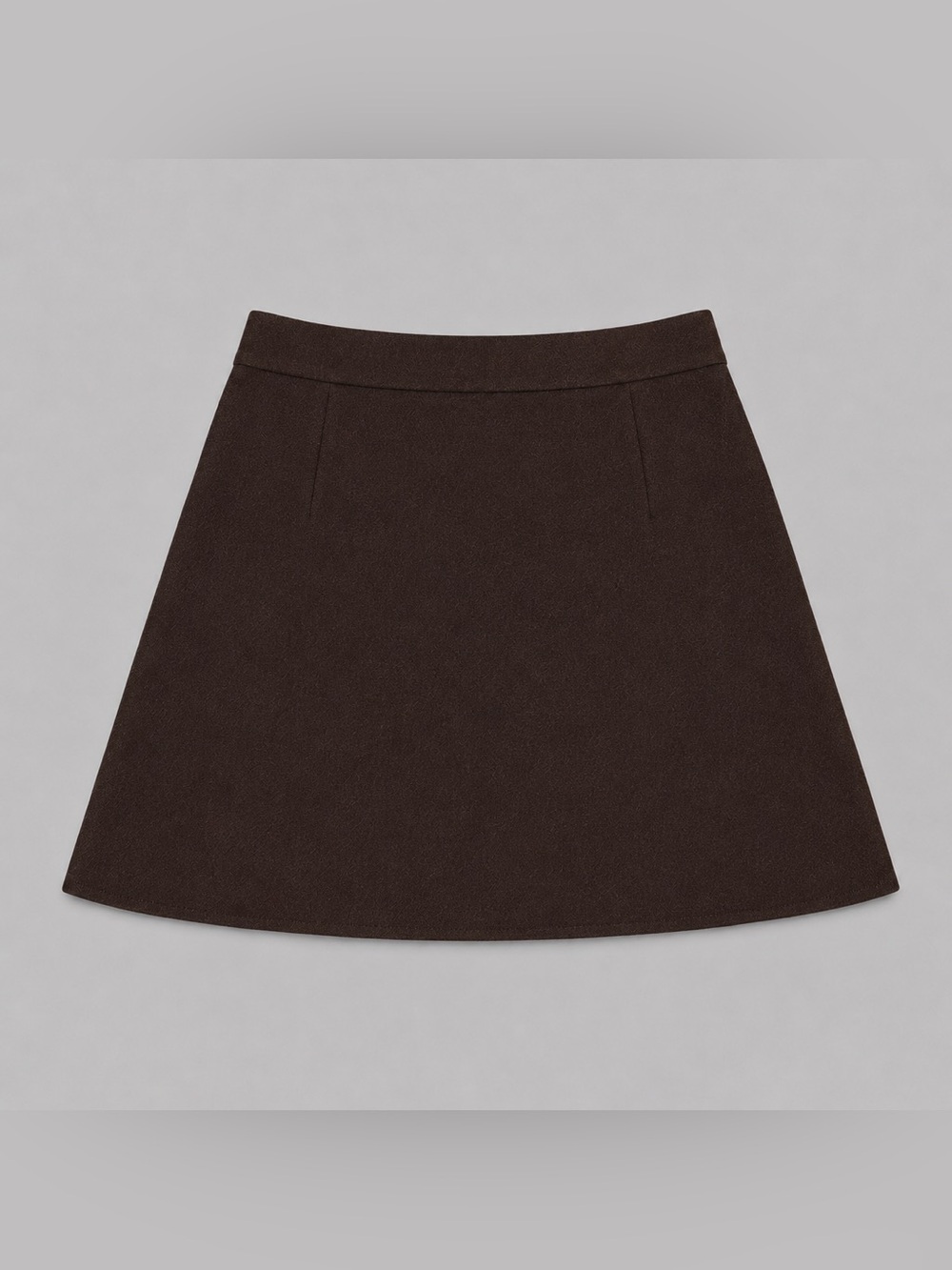 NWT Altar’d State Espresso Brown Mini Skirt XXL | Fall Academia A-Line Skirt - Picture 5 of 7